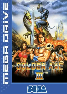 Golden Axe III (Japan) box cover front